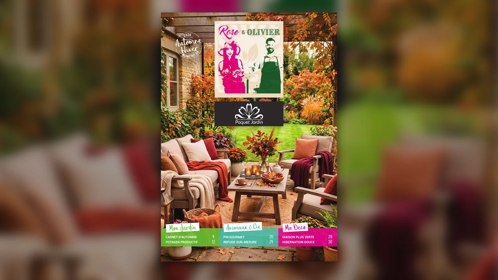 Le magazine Rose & Olivier Automne/Hiver 2026 est arrivé !