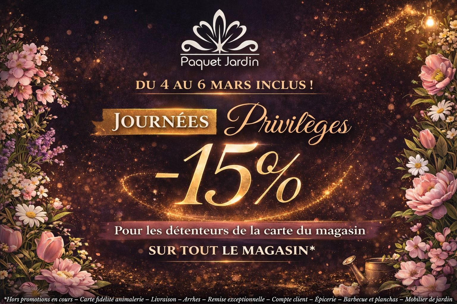 Popup promotionnelle