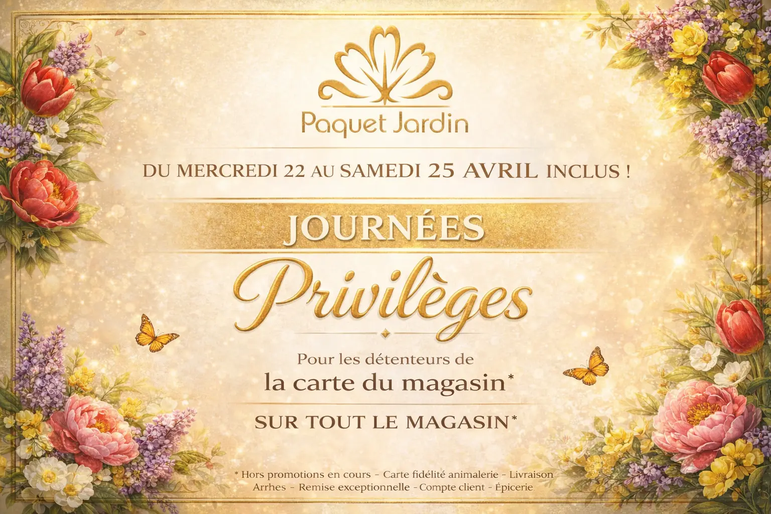 Popup promotionnelle